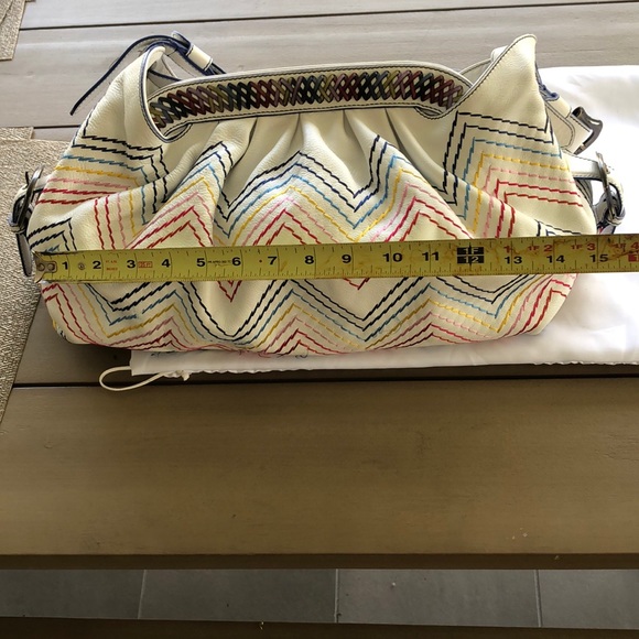 Fendi doctors borsa bag multi color stitching - Picture 14 of 16